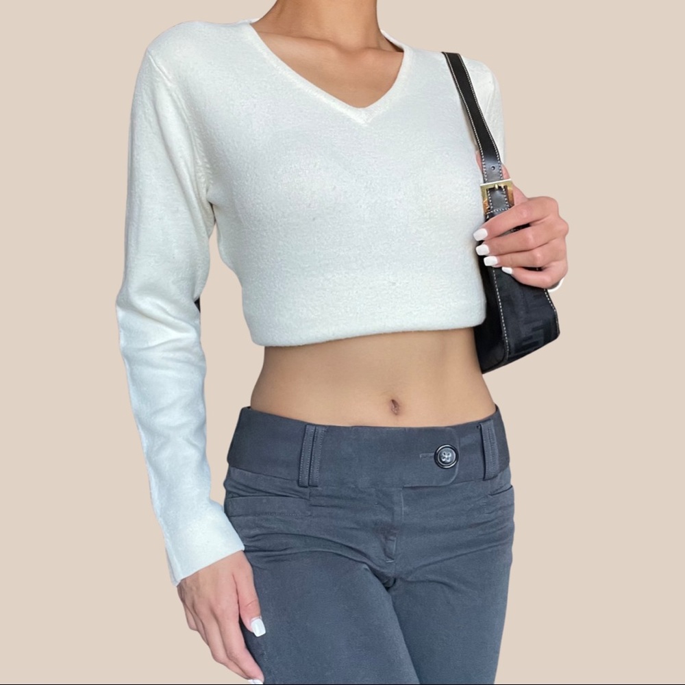 🤍 white warm sweater 🤍